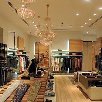 Shop interior design