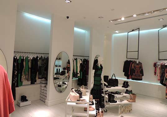 Shop interior design